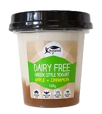 Kingland Greek Style Soy Yoghurt Apple & Cinnamon